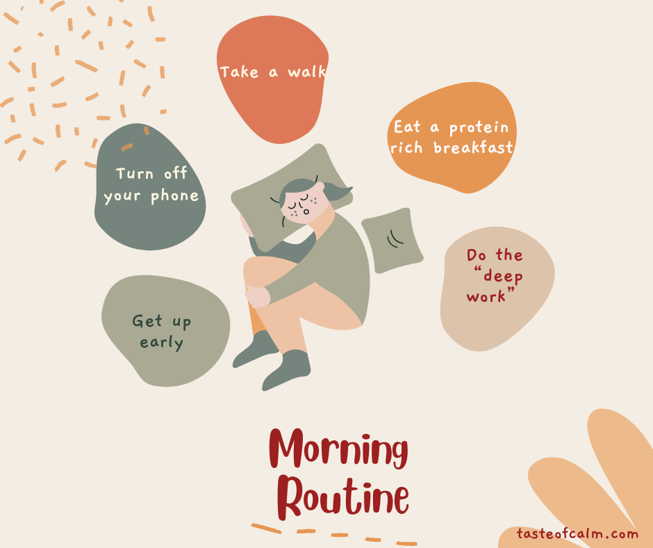 My morning routine