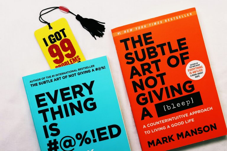 Two books by Mark Manson