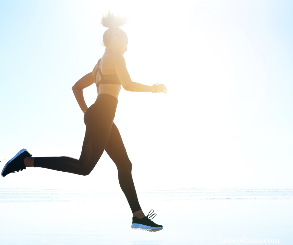 Woman running
