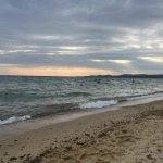 How to reduce stress instantly, a photo of the storm and the calming sea