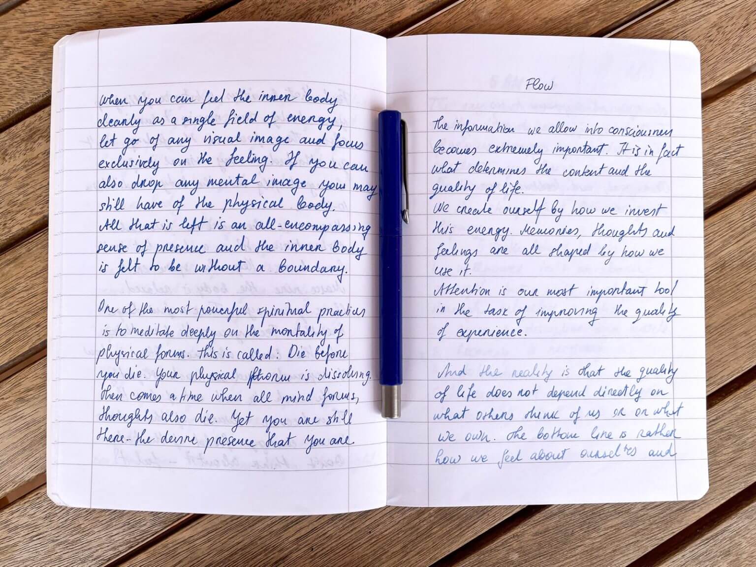 Writing In A Journal How to Start a Journal When You've Never Journaled Before