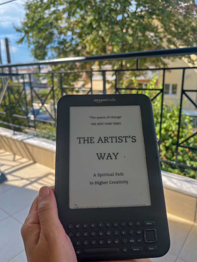 Photo of Artist's Way by Julia Cameron on Kindle