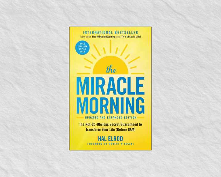 Photo of The Miracle Morning book by Hal Erlod