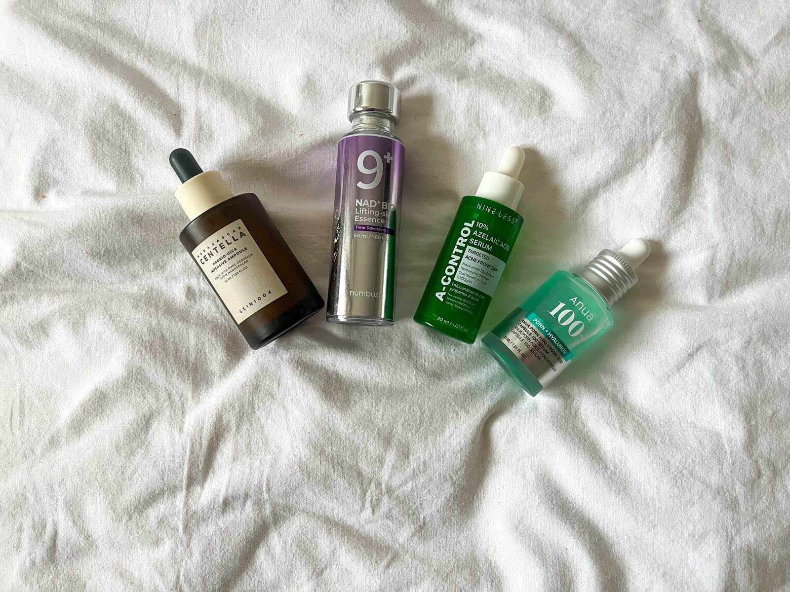 Photo of skincare products