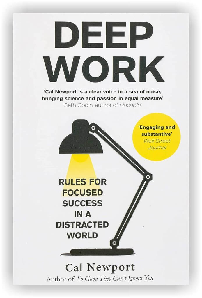 Cover of the book Deep Work by Cal Newport