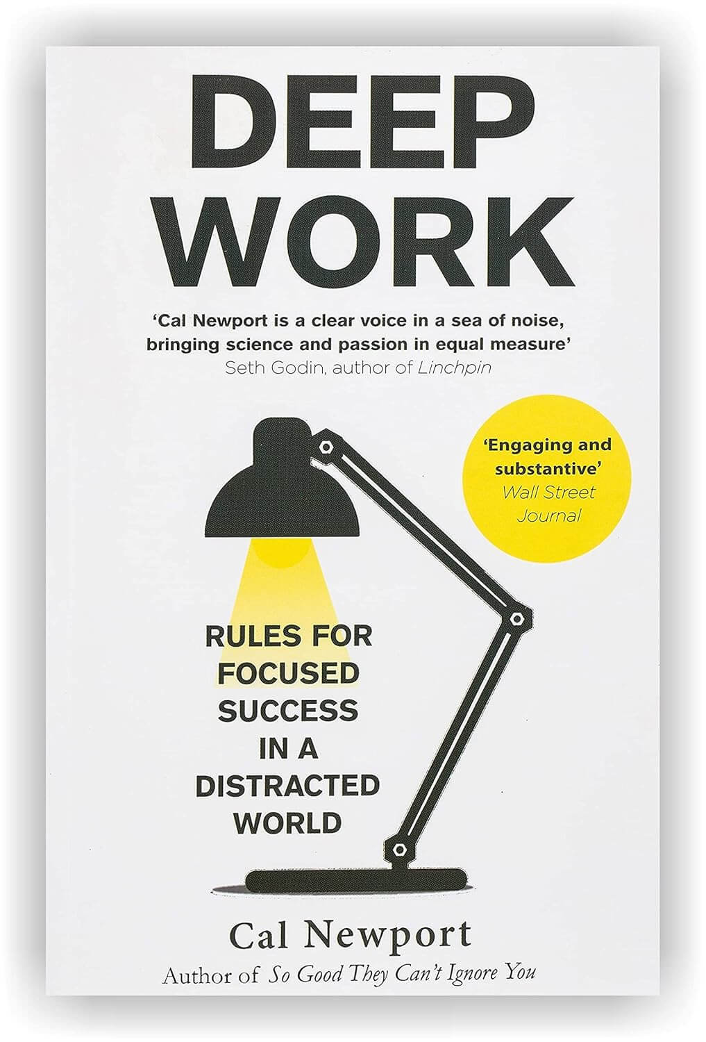 Cover of the book Deep Work by Cal Newport